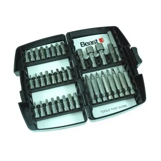 Here's the translation:37-Piece Screwdriver Bit Set