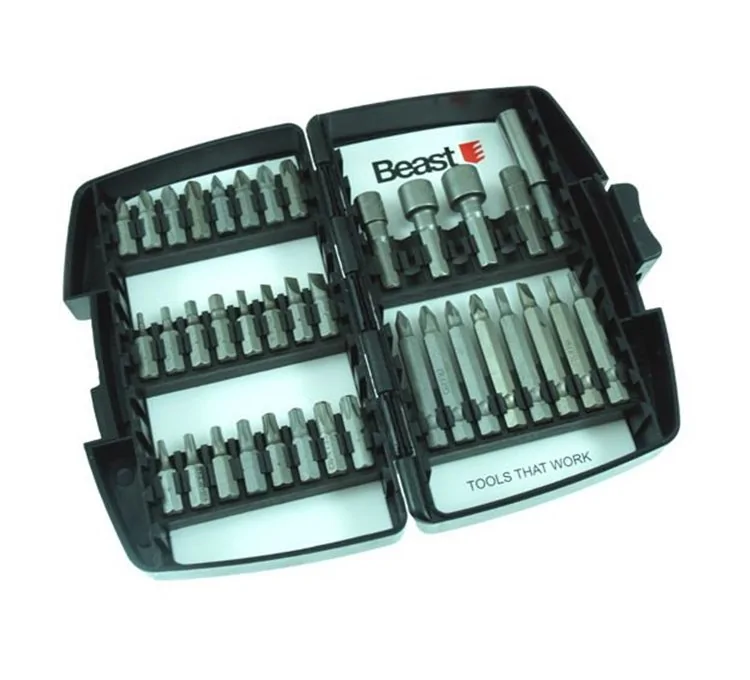 Here's the translation:37-Piece Screwdriver Bit Set