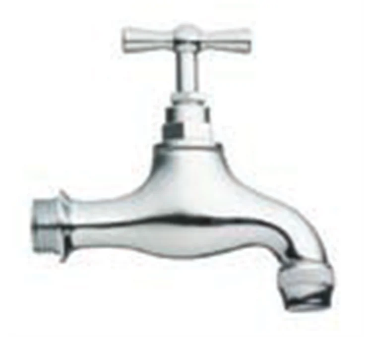 Here is the English translation:Outdoor tap with aerator 1/2 -1/2