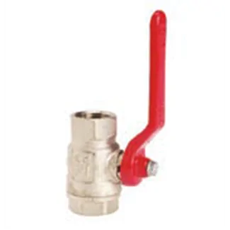 Chrome plated full port ball valve F/F