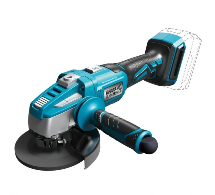 Here's the English translation:Cordless brushless angle grinder 18V SAS+ALL