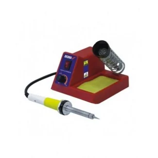 Here's the English translation:Soldering station with temperature control