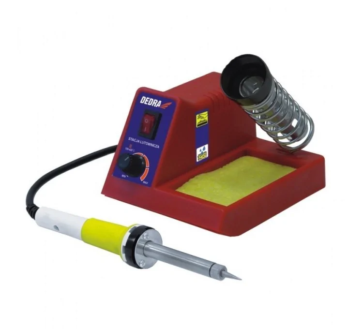 Here's the English translation:Soldering station with temperature control