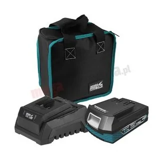 18V 2.0Ah battery kit with charger and carry bag