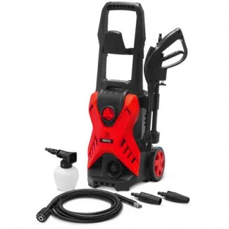 High Pressure Washer 1700w - 135 Bar On Wheels - Brick