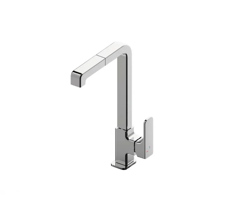 Sink mixer tap ES with pull-out spray