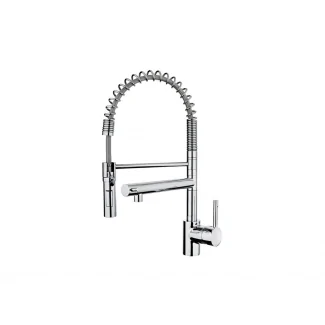 Kitchen Faucet with Dual-Spray Pull-Down Sprayer