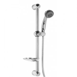 Shower bar kit FRESH with 2 jets, hose and soap dish