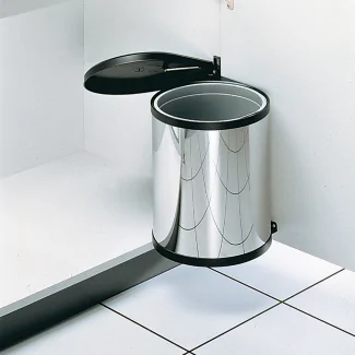 Automatic 12L stainless steel kitchen trash can