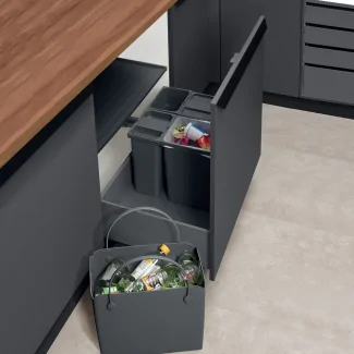 Here's the translation:Taska storage bin for kitchen cabinet