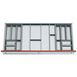 Organizador de cubiertos extensible para cajón de cocina 1200 mm