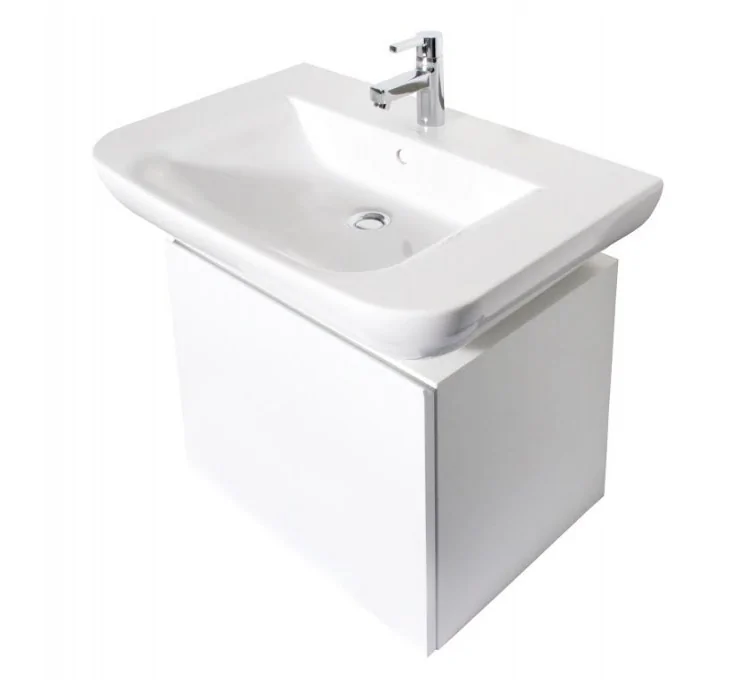 Mueble de Baño suspendido Blanco 43 cm