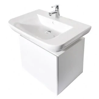 Bathroom cabinet white 53CM