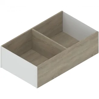 Stylish wooden cutlery tray for kitchen drawer