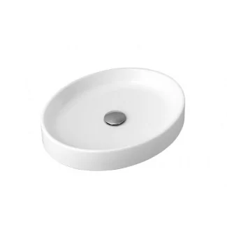 White Pearl Ceramic Basin.