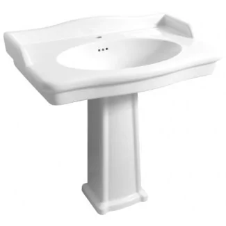 Lavabo sur Colonne "Louxor" Blanc