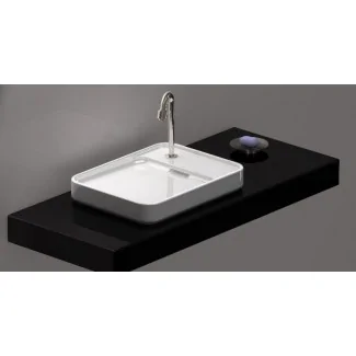 Sarreguemines White Ceramic Coin Sink