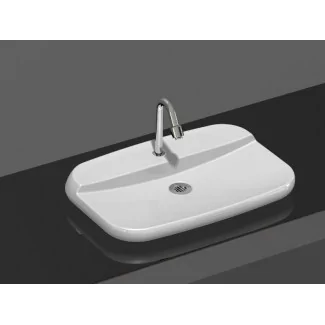 Sarreguemines Slate Oxygen Ceramic Sink