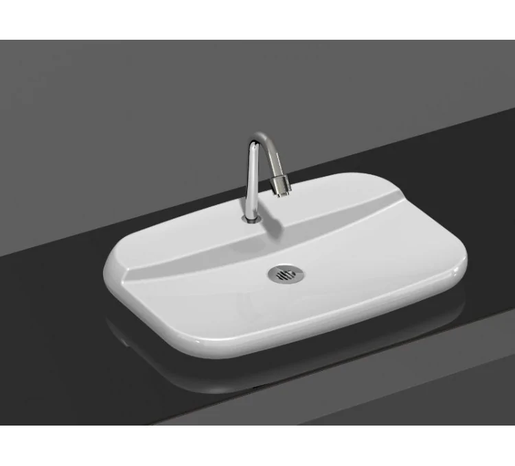 Sarreguemines Slate Oxygen Ceramic Sink