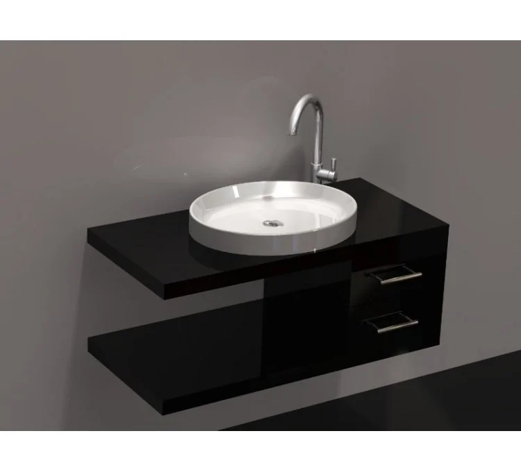 Pearl Slate Ceramic Washbasin