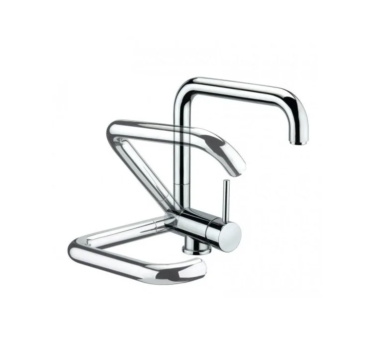 Here's the translation:Contemporary Window pull-out spout mixer tap