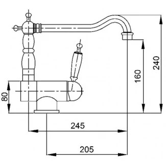 Robinet Pour Evier Bec Escamotable