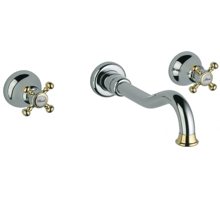 Grifo de pared Versailles para lavabo