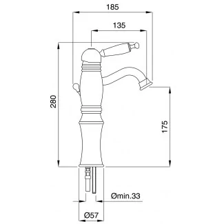 Robinet Pour Lavabo à Bec Mobile