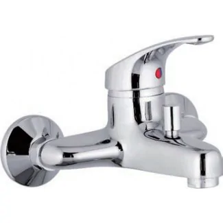 Chrome-Plated Exposed Shower Mixer 150 mm