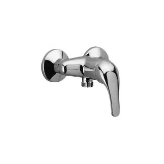 Shower mixer tap with 100 mm center distance