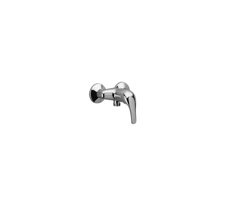 Shower mixer tap with 100 mm center distance