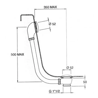 Drainage for bathtub design apparent ratchet