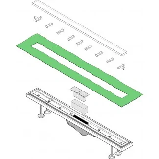 Right channels for shower Deflow