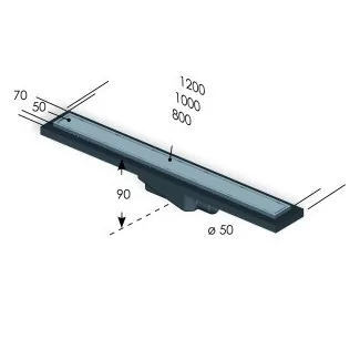 Right channels for shower Deflow