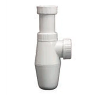 Here's the English translation:Adjustable polypropylene sink trap 1" 1/2 Ø 40mm