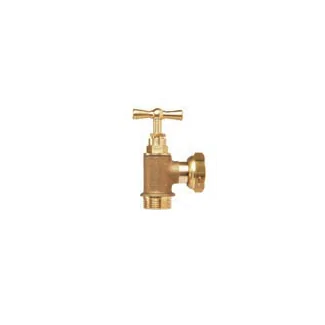 Angle stop valve for water meter